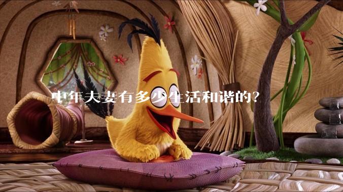 中年夫妻有多少生活和谐的？