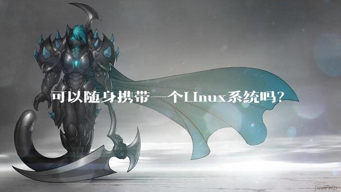 可以随身携带一个Linux系统吗？